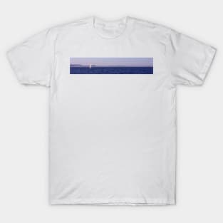 Sailing in San Francisco Bay. Panorama. 2011 T-Shirt